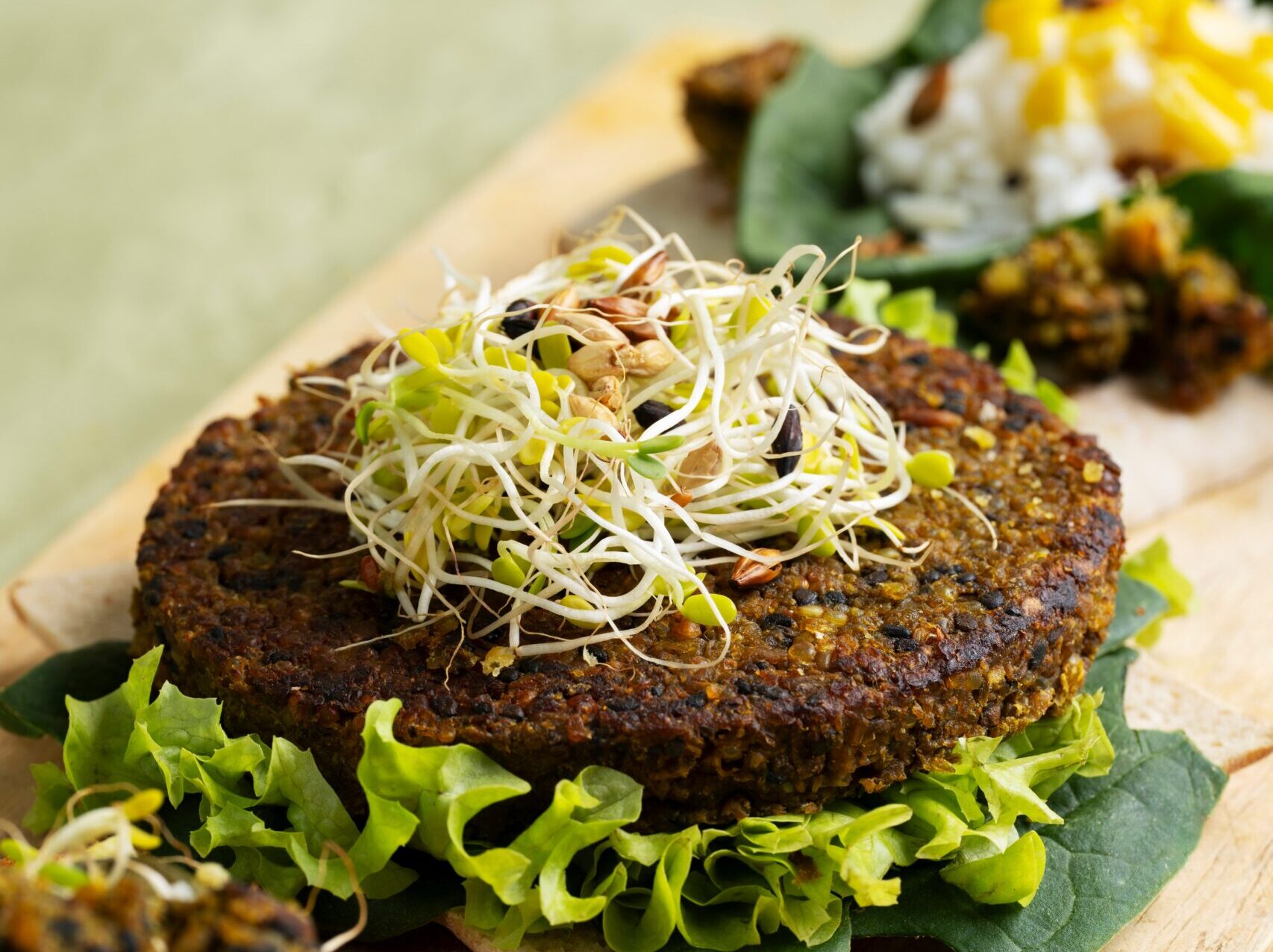 Hamburguesas vegetarianas de lentejas caseras y saludables